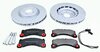 Bremsenservice-Kit komplett - VA Macan Sport (PET 18" - Bremssattel silber )