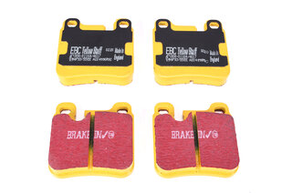 Jeu plaqettes course "EBC Yellowstuff"  (avec homologation route)