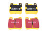 Jeu plaqettes course "EBC Yellowstuff"  (avec homologation route)