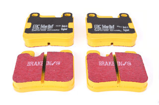 Jeu plaqettes course "EBC Yellowstuff"  (avec homologation route)