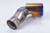 Exhaust Tips 997.2 S  - Brombacher Edition - Titanium - Dual Round