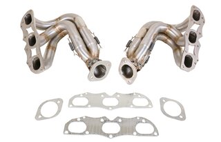 Long Tube Bypass Race Header Set 981 Cayman and Boxster - Cargraphic