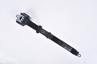 Three-point seat belt black