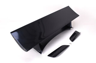 Rear Spoiler 996.2 - 996.2 GT3 RS Tribute - Kevlar Decklid + Wing + End Plates - Primed for Paint
