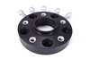 Wheel Spacer Cayenne - 30 mm - Hub Centric - Anodized with Bolts - Black/Silver - Sold Individuall