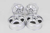 Felgensatz (4 Stk.) - Cup 1-Design - Silber (7,5x17ET52+9,0x17ET47) - TÜV
