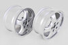 Felgensatz (4 Stk.) - Cup 1-Design - Silber (7,5x17ET52+9,0x17ET47) - TÜV