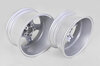 Felgensatz (4 Stk.) - Cup 1-Design - Silber (7,5x17ET52+9,0x17ET47) - TÜV