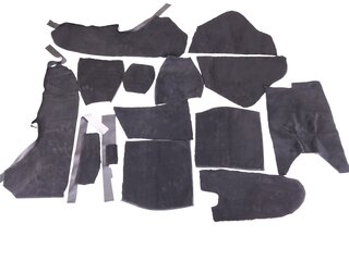 Carpet Set 993 Coupe + Targa - Complete - Black - German Fine Velour - With Sound Package