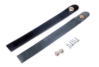 Haltestrippe 29 cm Leder Notsitz hinten (Satz = 2 Stück) - Targa
