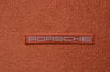 Floor Mat Set 997.1 / 997.2 - Genuine - Terracotta - Logo - Left Hand Drive - with Bose Sound System