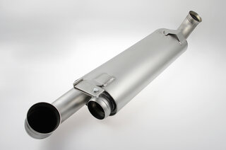 Klappen-Mittelschalldämpfer "Brombacher" TÜV (ABE), mit Fernbedienung