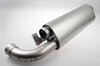 Klappen-Mittelschalldämpfer "Brombacher" TÜV (ABE), mit Fernbedienung