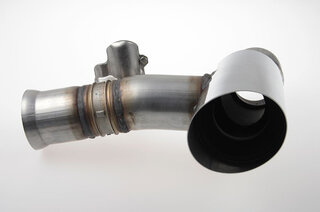 Klappen-Mittelschalldämpfer "Brombacher" TÜV (ABE), mit Fernbedienung