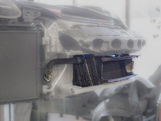 Center Radiator Kit 991.2 GTS / Carrera (+Sport Design) - Without Adaptive Cruise Control (ACC)