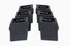 Bonded rubber buffer engine/ transmission mount (Set = 6 pieces)