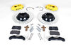 Sport Brake System - REAR- Yellow caliper  - BREMBO GT - 4 Piston - Drilled - 345 x 28 mm