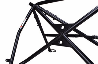 Clubsport Roll Bar 997 GT3 / GT2 - Steel - Bolt In - X-Diagonal + Harness Bar - Without Sunroof
