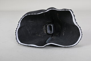Gearshift knob with boot leather black 968/ CS - 6-speed
