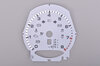 Jeu de fonds de compteur blanc 991.2 Turbo S, PDK, km/h, Celsius