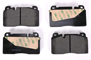 Brake pad repair set front  ( 1LA/17" , caliper black )