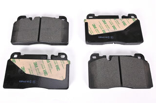 Brake pad repair set front  ( 1LA/17" , caliper black )
