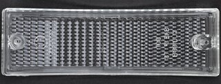 Front Turn Signal Lens Set 911 / 930  1974-89 - Clear - USA - Includes Bulbs