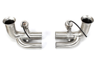 Seitenschalldämpfer-Bypass für OE Klappen ESD auf Krümmer 997 GT3/RS, nur 3.6 L, 07-09