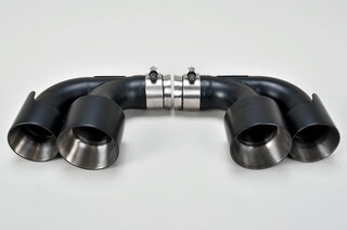 Sorties "Brombacher" 997.2 Turbo (4 x 90/100mm) noir