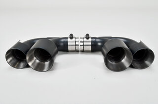 Sorties "Brombacher" 997.2 Turbo (4 x 90/100mm) noir