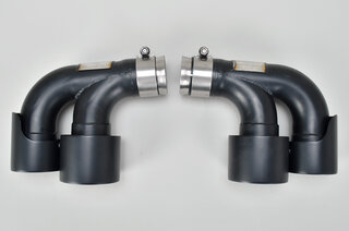 Sorties "Brombacher" 997.2 Turbo (4 x 90/100mm) noir
