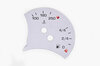 Fond compteur argent 986/996 sans ordinateur ess./niv.huile en degré fahrenheit