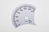 gauge face silver    mph   986    without BC
