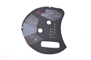 gauge face fuel tank  silver   Boxster/996/Turbo/GT2  w/o BC   fahrenheit Tiptronic