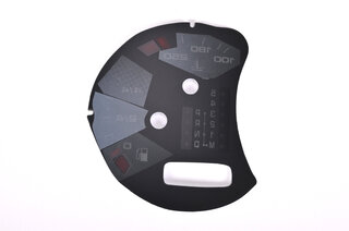 gauge face fuel tank white  Boxster/996/Turbo/GT2  w/o BC   fahrenheit Tiptronic