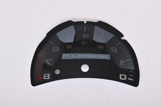 Zifferblatt  "Gemballa"  weiss   996 Turbo Drehzahlmesser