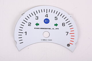 Fond compte-tours    986 2.5L  "Gemballa"