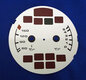 gauge face white 964/993 Oiltemp.Oilpress