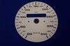 gauge face white 964/993 Speedometer km/h + BC