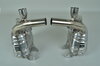Street Muffler Set 997.1 - TÜV Version - Requires 3.8 L S Model Tips