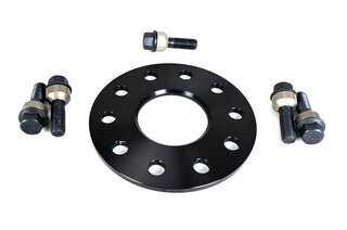 Wheel Spacer Panamera - 7 mm - Black - Anodized with Bolts - Sold Individually
