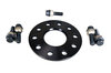 Wheel Spacer Panamera - 7 mm - Black - Anodized with Bolts - Sold Individually