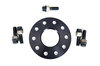 Wheel Spacer Panamera - 7 mm - Black - Anodized with Bolts - Sold Individually