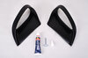 Lufteinlass-Satz 991Turbo - Downforce RS - seitlich - Schwarz Matt