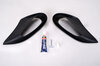 Lufteinlass-Satz 991Turbo - Downforce RS - seitlich - Schwarz Matt
