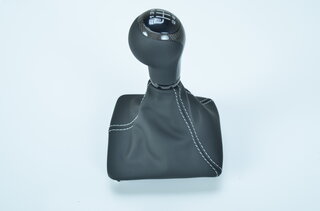 Schalthebelknopf  Manuell (Carbon-Ausführung) schwarz/silber