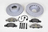 Brake service kit front 981S/GTS ( I011, I009) steel brake ( -I450)