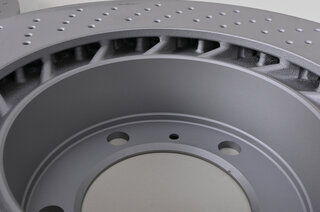 Brake service kit front 981S/GTS ( I011, I009) steel brake ( -I450)