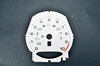 Instrument Face Set 991.2 GT3 - White - Manual - KPH - OEM Orange Tickmarks