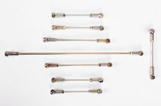 Jeu de biellettes MFI 2.4E/S/2.7RS injection méca. 72-76